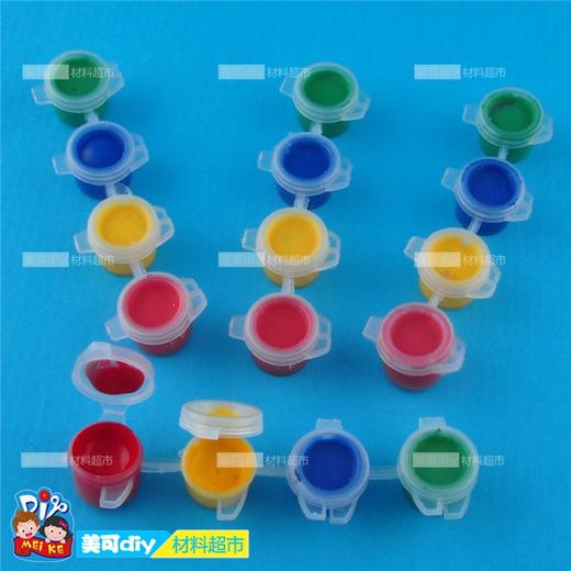 4联3ML丙烯颜料 DIY彩绘数字画美可推荐使用画笔涂鸦材料新品特价 商品图0