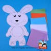 meike 暑期礼物搓纸小兔 幼儿园儿童益智精品手工材料创意热卖 商品缩略图1