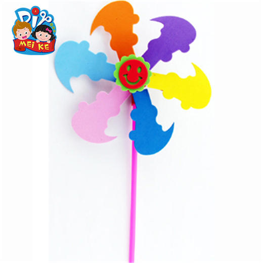 eva风车 儿童3D立体画益智创意DIY幼儿园儿童手工EVA粘贴制作材料 商品图3