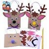 小鹿纸袋 动物礼物袋幼儿创意手工美可diy 儿童节益智精品 热卖 商品缩略图4