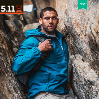 5.11 新品轻薄透气防晒服运动风衣休闲夹克 48339 商品图0