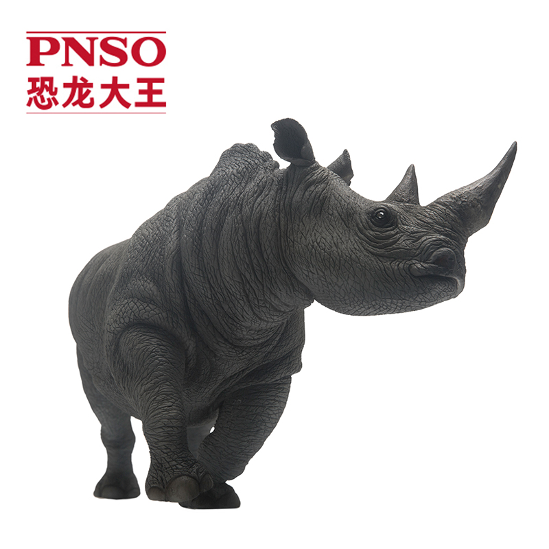 PNSO白犀牛尼卡动物园成长陪伴模型03