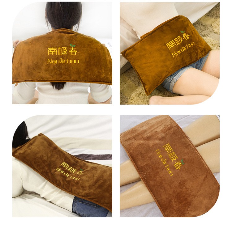 电加热盐袋海盐粗盐热敷包家用大粒艾盐包温灸护腰暖宫理疗热敷袋