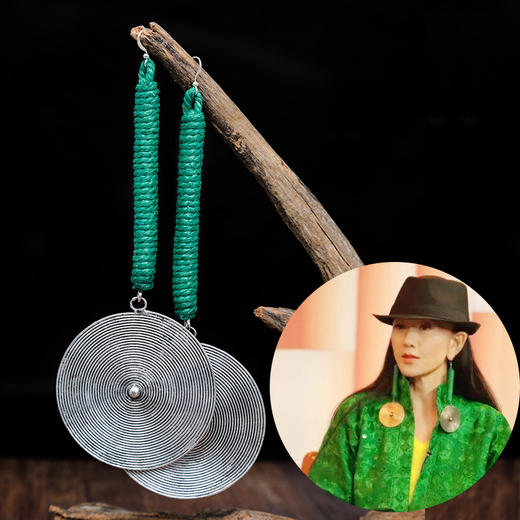 忘川民族风苗银耳环 | 杨丽萍同款 | 现货  商品图5