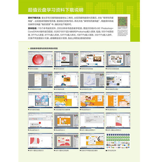 中文版Photoshop+CorelDRAW艺术设计精粹案例教程 Photoshop图像处理 图形图像设计应用 ps入门 商品图2