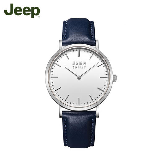 jeep吉普表蓝色皮带女士石英表jps80603qy