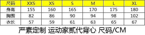 严素跑步背心 运动家贰代，疾风怒涛，男女通款，轻量，快干，严素态度 商品图4