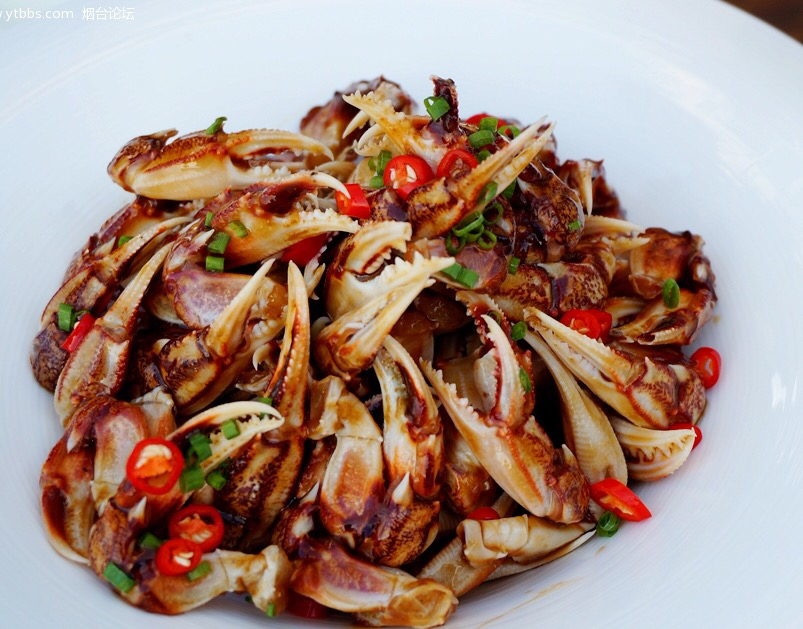 现货到热吻醉蟹钳选用渤海湾野生沙蟹钳活蟹加工酒烹入味独家秘制汤汁