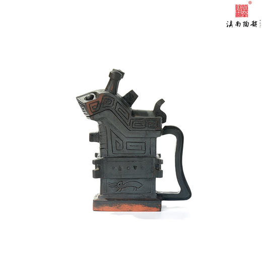 马成林仿青铜兕觥壶 商品图1