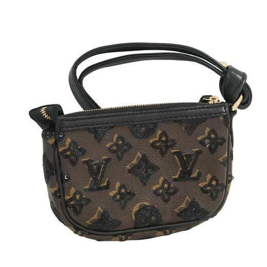 lv,亮片手提晚宴包