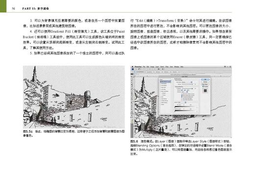 新书 SketchUp & Photoshop室内手绘设计 图形图像绘制着色渲染技术 透视图 建筑空间主体模型建模渲染装饰装修平面图绘画书籍平面 商品图2