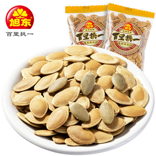 旭东纸皮南瓜籽500g卤味五香味瓜子独立小包装休闲零食坚果炒货年货 商品图0