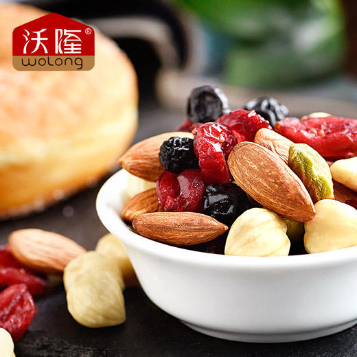 沃隆超级每日坚果175g学生款混合装营养零食大礼包7日装小包装 商品图2