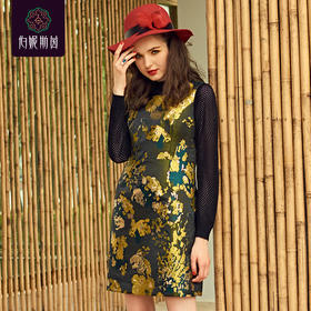 【伯妮斯茵】短款无袖连衣裙--阅读者--《画尽世间光影，只为挚爱的女人》