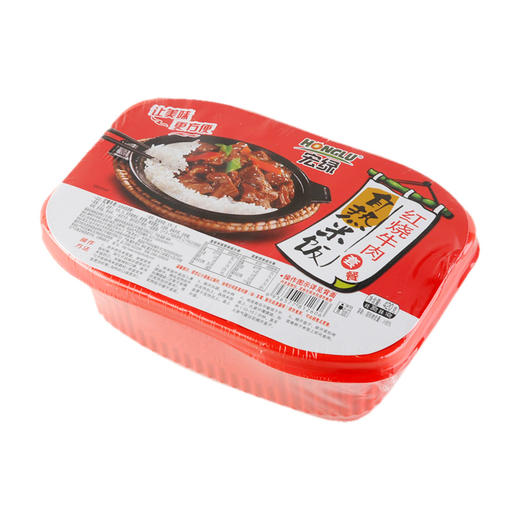 宏绿 自热米饭红烧牛肉套餐 420g 商品图0