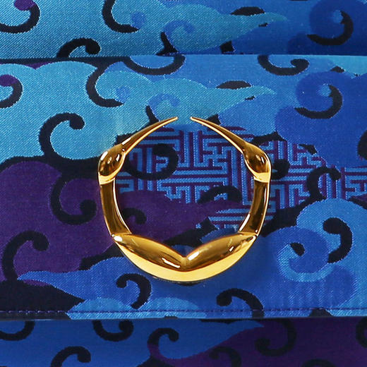 SAINTJOY/上久楷 宋锦女式双肩包 蓝紫零度空间 BWS18A0101 商品图3