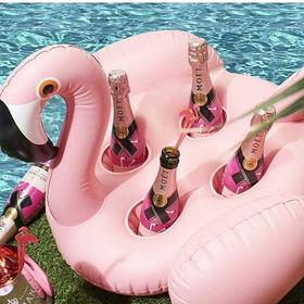 Sunnylife 火烈鸟粉色 饮料杯游泳圈巨型西瓜充气浮床