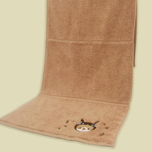 龙猫·姜 刺绣纯棉多用毛巾 商品图2