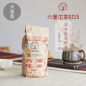 三鹤六堡茶 2012年 桂青小茶沱0215（2013年包装出厂，100g/沱、5沱/条）