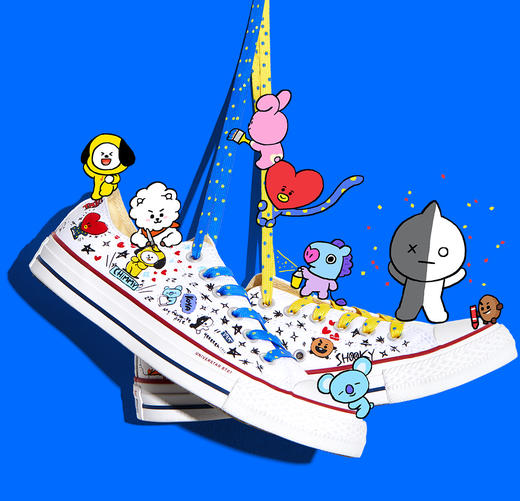 【情侣款】匡威卡通