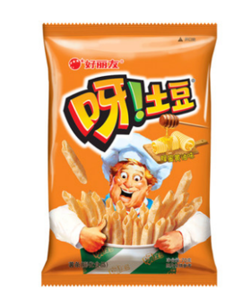 【百汇到家】好丽友呀土豆蜂蜜黄油味70g
