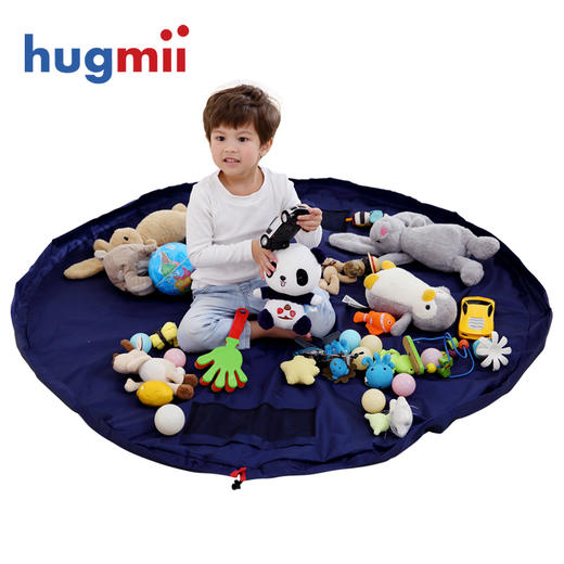 【特价售空不补】hugmii儿童玩具收纳袋束口收纳 商品图1