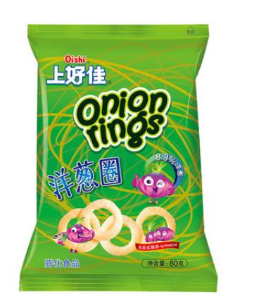 【百汇到家】上好佳洋葱圈80g 商品图1