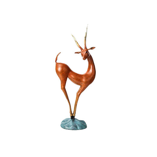 朱炳仁 逐鹿顺意摆件 商品图0