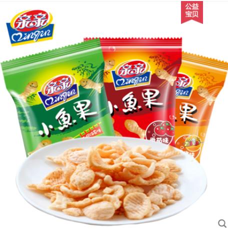 【百汇到家】亲亲海苔味小鱼果55g 商品图0
