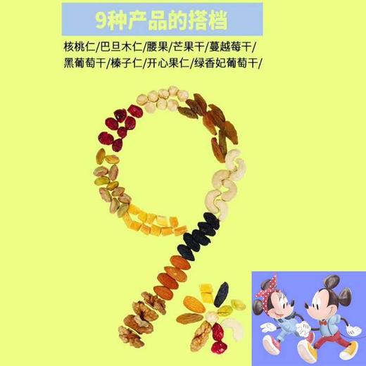 代理产品游客勿拍 迪士尼每日坚果 1盒/750g 商品图2