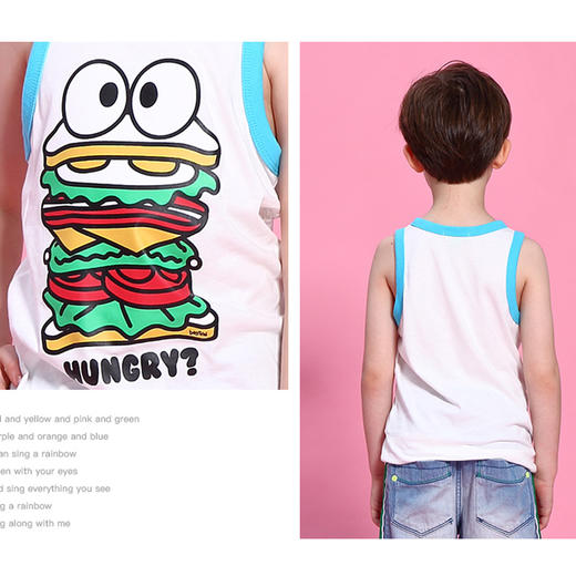 裁缝学苑T06儿童背心1:1实物服装纸样剪裁图纸牛皮纸 商品图2