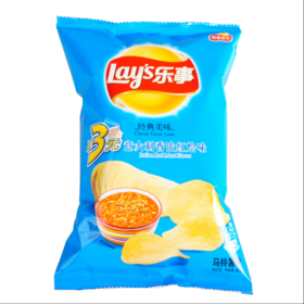 【百汇到家】乐事意大利香浓红烩味薯片40g