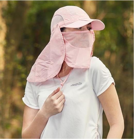 Action-fox快乐狐狸/防晒遮阳护脸护脖帽鬼子帽  631-4156 商品图3