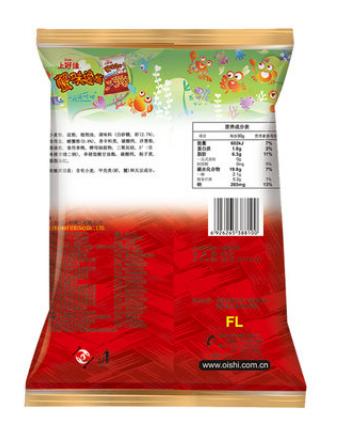 【百汇到家】上好佳蟹味逸族40g 商品图1