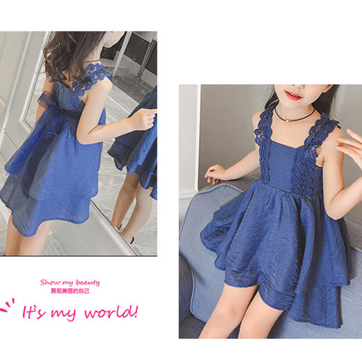 裁缝学苑 T15吊带连衣裙1:1实物服装纸样剪裁图纸牛皮纸 商品图3