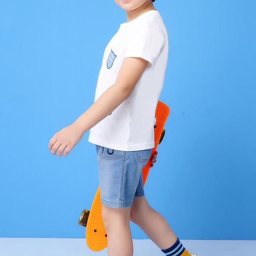 裁缝学苑T07儿童T恤短袖1:1实物服装纸样剪裁图纸牛皮纸 商品图2