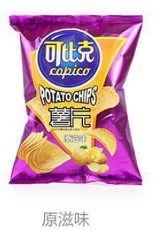 【百汇到家】可比克原味薯片60g