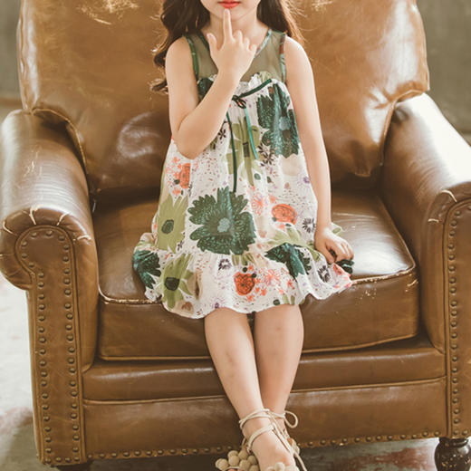 裁缝学苑T12儿童背心裙1:1实物服装纸样剪裁图纸牛皮纸 商品图0