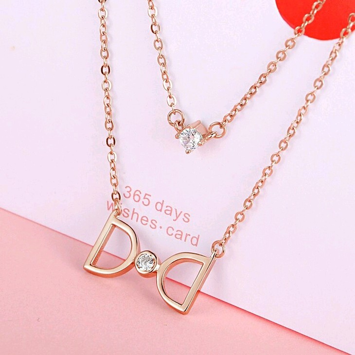 原价248 特卖价98 龙凤珠宝 女士项链 96056