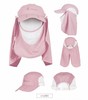 Action-fox快乐狐狸/防晒遮阳护脸护脖帽鬼子帽  631-4156 商品缩略图1