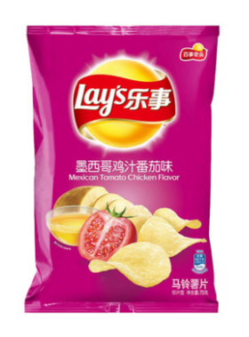 【百汇到家】乐事墨西哥鸡汁番茄味70g