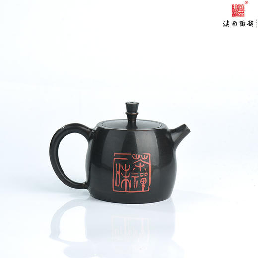 毛耀宏覆色刻填秋荷井栏壶 商品图1