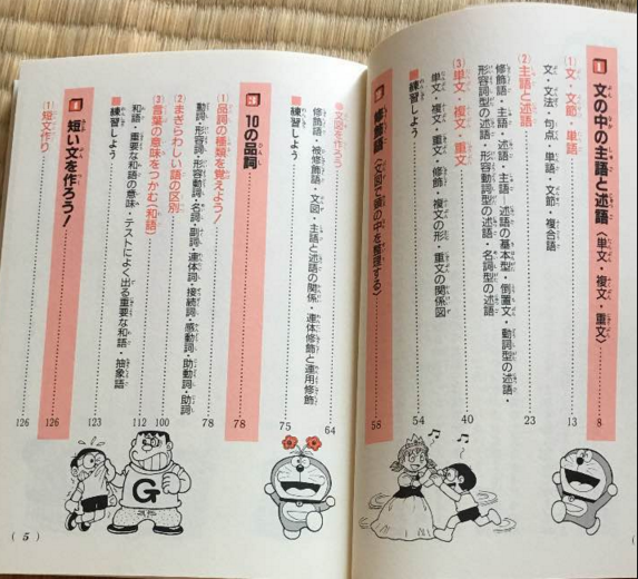 中商原版 哆啦a梦语法力日文原版ドラえもんの国語おもしろ攻略文法力がつく藤子不二雄日语趣味语法攻略野比大雄叮当doraemon 机器猫