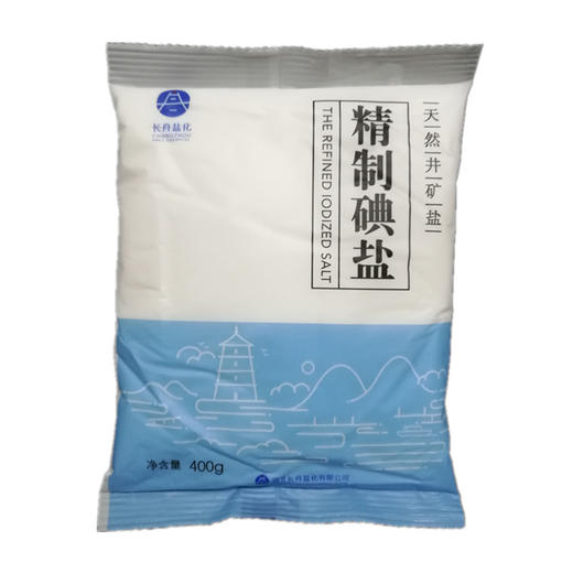 精制盐 400g/袋 商品图0