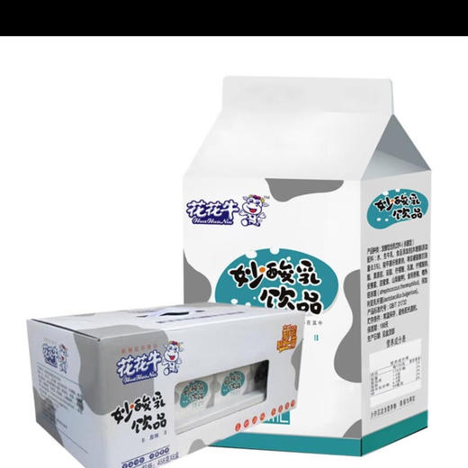 花花牛 原味妙酸乳牛奶 礼品箱装 458ml×8盒 商品图2