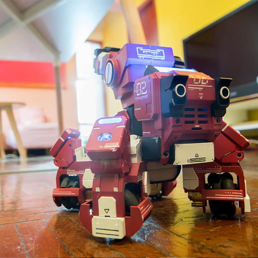 【领券减100】工匠社GEIO AI视觉竞技智能机器人  儿童遥控宠物高科技电动玩具 商品图1
