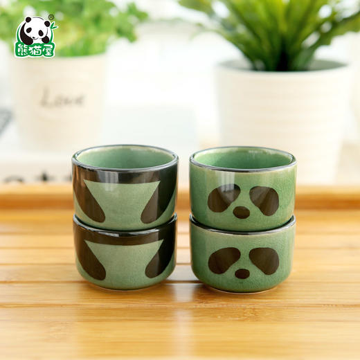 熊猫屋PANDAHOUSE 熊猫醉水瓷器套件 酒具  送纸袋 商品图3