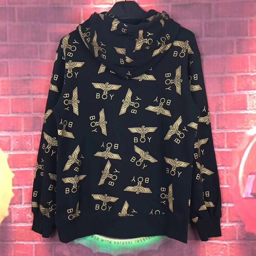 正品韩版boylondon满印连帽经典款卫衣 男女同款 随意验货质量问题无