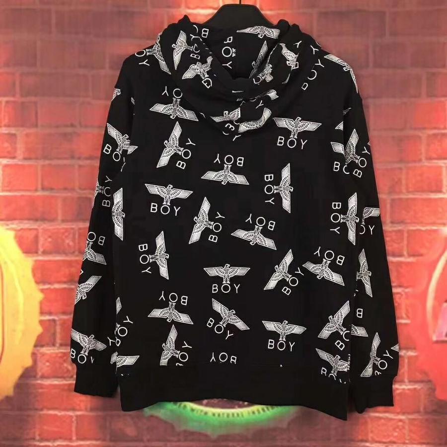 正品韩版boylondon满印连帽经典款卫衣 男女同款 随意验货质量问题无