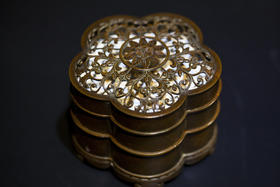 暗香疏影篆香铜炉